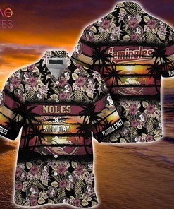 Florida State Seminoles Summer Hawaiian Shirt, Floral Pattern for Sports Enthusiast This Year