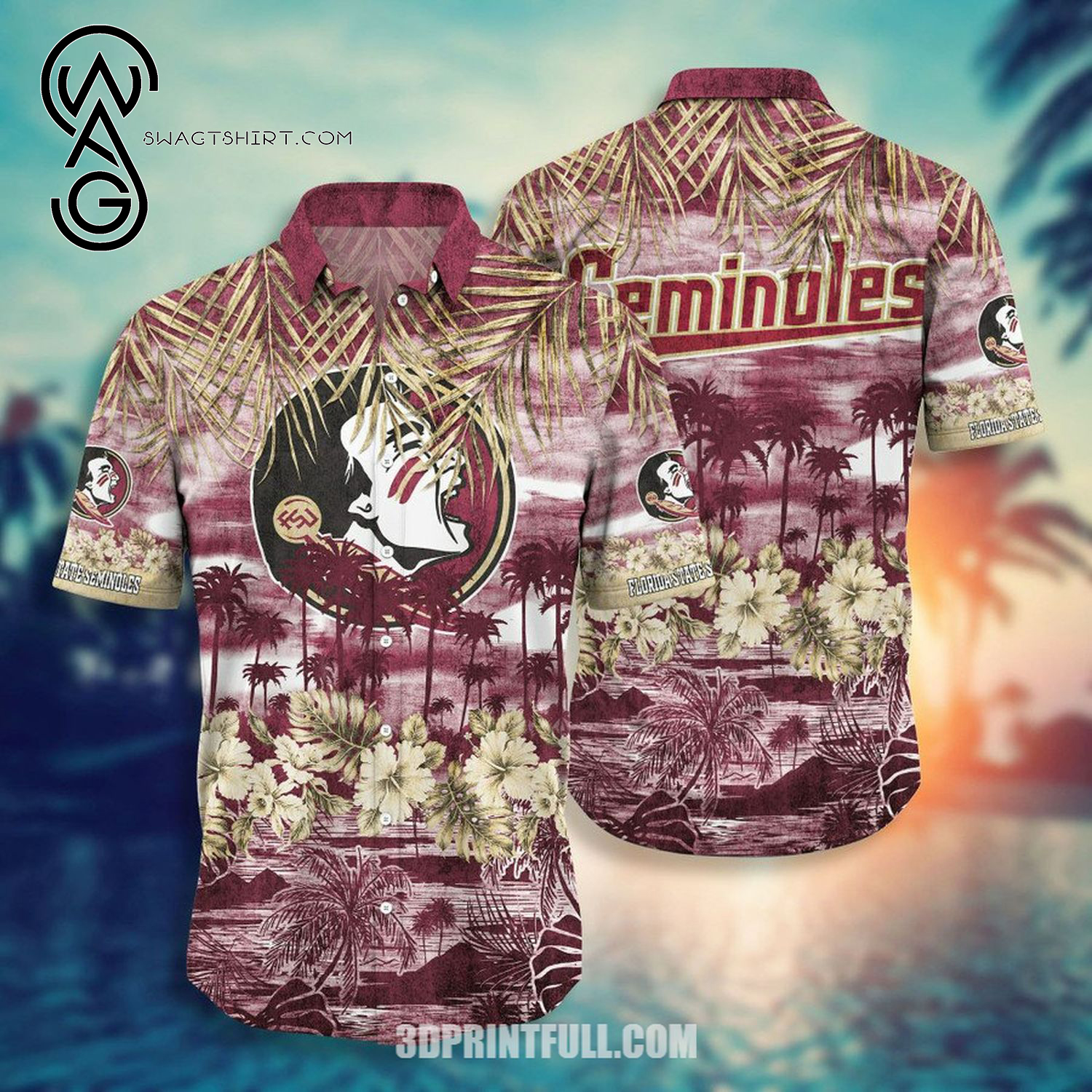 Florida State Seminoles Team Combo Hawaiian Shirts