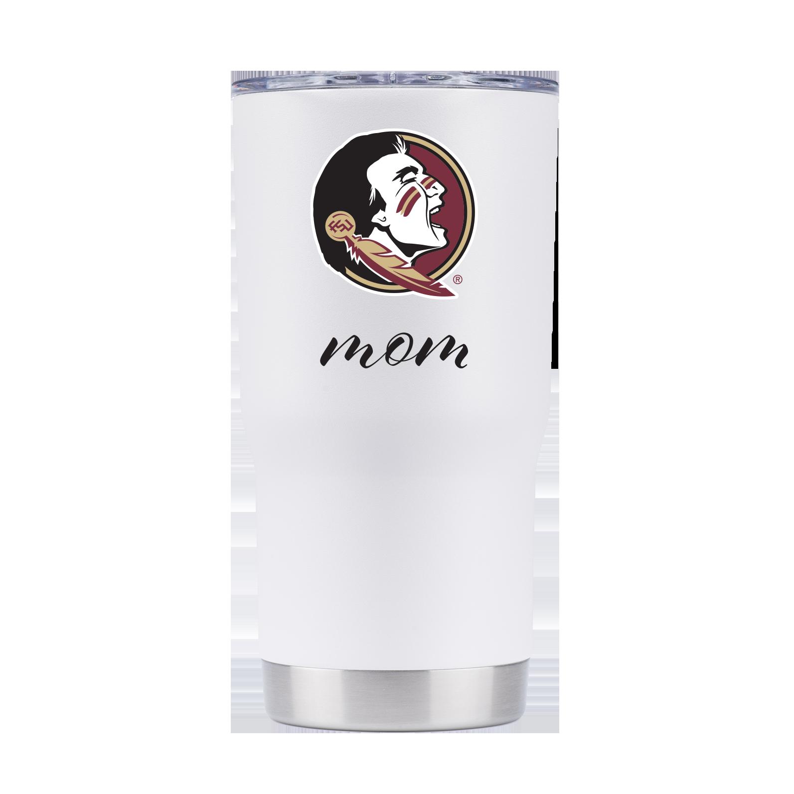 Florida State White Mom Tumbler
