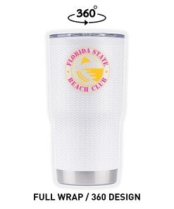 Florida State White Tumbler