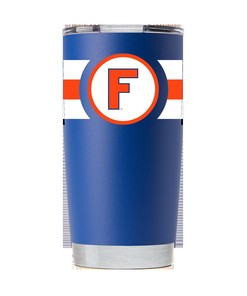 Florida Vault Collection Blue F Tumbler - Florida Vault Collection Blue F Tumbler, Perfect Gift for Fans