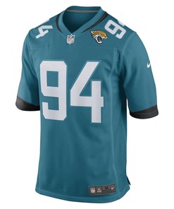 Folorunso Fatukasi Jacksonville Jaguars Game Player Jersey - Teal