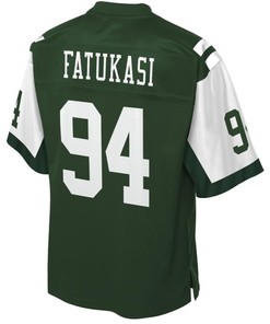 Folorunso Fatukasi New York Jets Nfl Pro Line Player Jersey - Green