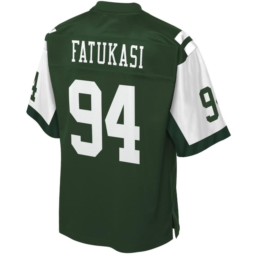 Folorunso Fatukasi New York Jets Nfl Pro Line Player Jersey - Green