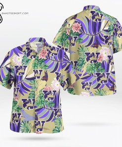 For Summer Washington Huskies Hawaiian Shirts