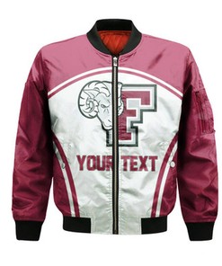 Fordham Rams Bomber Curve Style Sport- NCAA