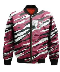 Fordham Rams Bomber Jacket Sport Style Keep Go On - NCAA