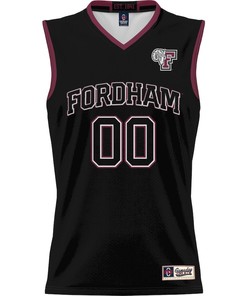 Fordham Rams NIL Men Basketball Custom Jersey - Black