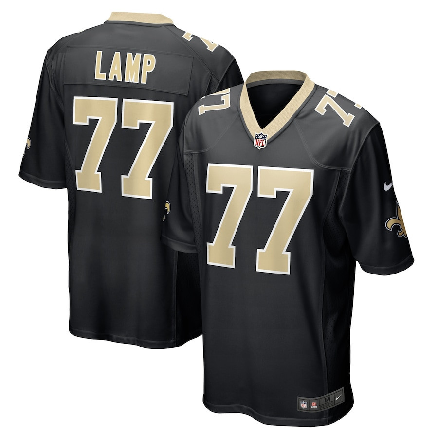 Forrest Lamp New Orleans Saints Game Player Jersey - Black