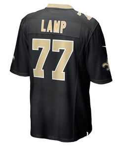 Forrest Lamp New Orleans Saints Game Player Jersey - Black