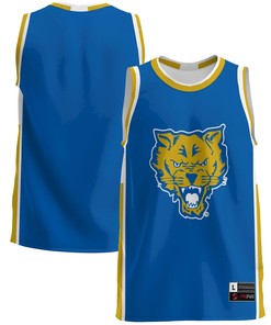Fort Valley State Wildcats Basketball Jersey - Blue Ncaa