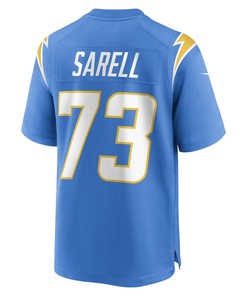 Foster Sarell Los Angeles Chargers Game Player Jersey - Powder Blue