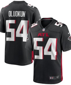 Foyesade Oluokun Atlanta Falcons Game Jersey - Black Nfl