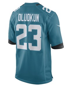 Foyesade Oluokun Jacksonville Jaguars Game Player Jersey - Teal