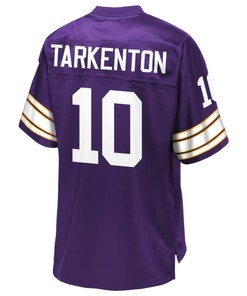 Fran Tarkenton Minnesota Vikings Nfl Pro Line Retired Team Player Jersey - Purple