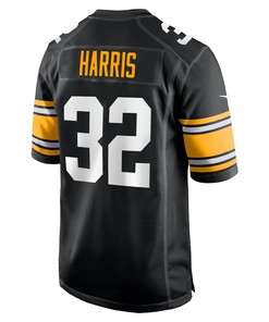 Franco Harris 32 Pittsburgh Steelers Alternate Retired Player Jersey - Black