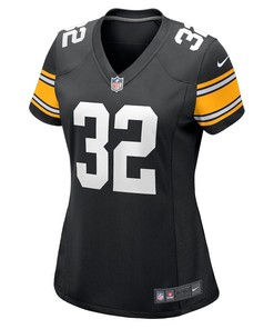 Franco Harris 32 Pittsburgh Steelers Women's Alternate Retired Player Jersey - Black
