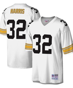 Franco Harris Pittsburgh Steelers Mitchell & Ness Legacy Replica Jersey - White Nfl