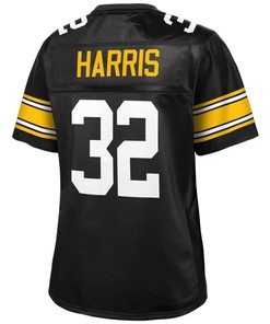 Franco Harris Pittsburgh Steelers Nfl Pro Line Womens Retired Player Jersey - Black