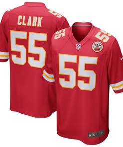 Frank Clark Kansas City Chiefs Game Jersey - Red Nfl
