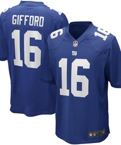 Frank Gifford New York Giants Nike Game Retired Player Jersey - Royal