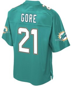 Frank Gore Miami Dolphins Nfl Pro Line Youth Player Jersey - Aqua
