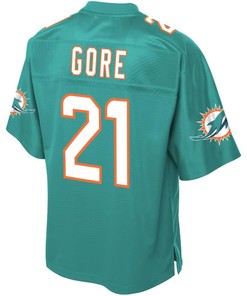 Frank Gore Miami Dolphins Nfl Pro Line Youth Team Player Jersey - Aqua