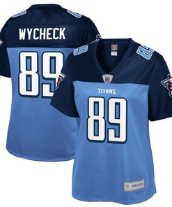 Frank Wycheck Tennessee Titans Nfl Pro Line Womens Retired Player Jersey - Navy