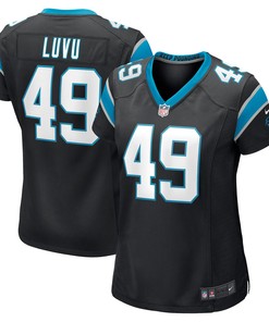 Frankie Luvu Carolina Panthers Womens Game Jersey - Black Nfl