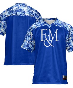 Franklin & Marshall Diplomats Football Jersey - Blue Ncaa