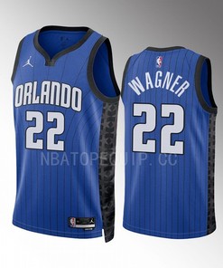 Franz Wagner 22 2022-23 Orlando Magic Blue Statement Edition Jersey Swingman