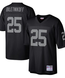 Fred Biletnikoff Las Vegas Raiders Mitchell & Ness Legacy Replica Jersey - Black Nfl