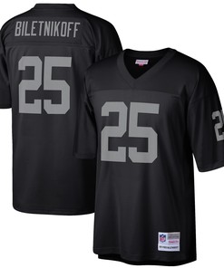 Fred Biletnikoff Las Vegas Raiders Mitchell & Ness Retired Player Legacy Replica Jersey - Black Nfl