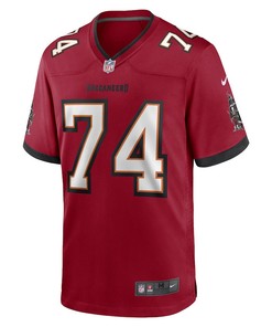 Fred Johnson Tampa Bay Buccaneers Game Player Jersey - Red
