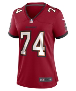 Fred Johnson Tampa Bay Buccaneers Women's Game Player Jersey - Red
