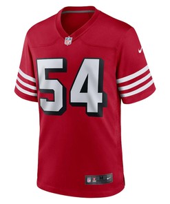 Fred Warner 54 San Francisco 49ers Alternate Game Jersey - Scarlet