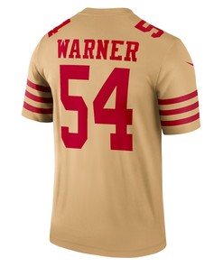 Fred Warner 54 San Francisco 49ers Inverted Legend Jersey - Gold