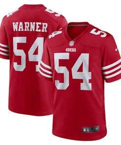 Fred Warner 54 San Francisco 49ers Player Game Jersey - Scarlet