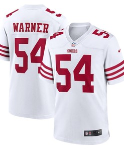 Fred Warner 54 San Francisco 49ers Player Game Jersey - White