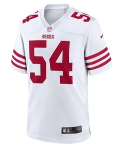 Fred Warner 54 San Francisco 49ers Player Game Jersey - White