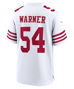 Fred Warner 54 San Francisco 49ers Player Game Jersey - White