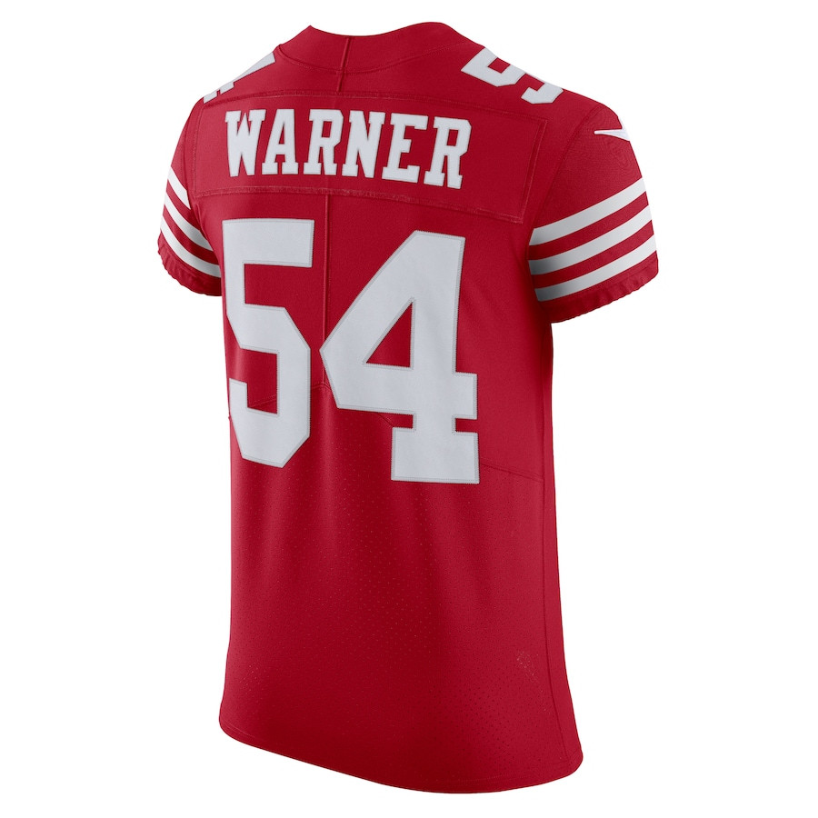Fred Warner 54 San Francisco 49ers Vapor Elite Jersey - Scarlet