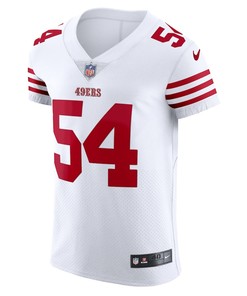 Fred Warner 54 San Francisco 49ers Vapor Elite Jersey - White