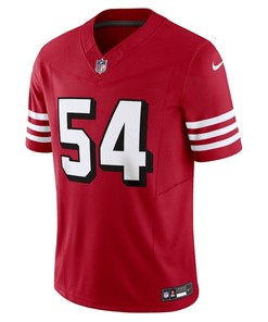 Fred Warner 54 San Francisco 49ers Vapor F.U.S.E. Limited Alternate 1 Jersey - Scarlet