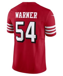 Fred Warner 54 San Francisco 49ers Vapor F.U.S.E. Limited Alternate 1 Jersey - Scarlet