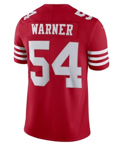 Fred Warner 54 San Francisco 49ers Vapor Limited Jersey - Scarlet