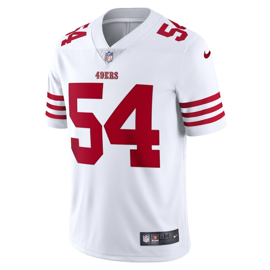 Fred Warner 54 San Francisco 49ers Vapor Limited Jersey - White