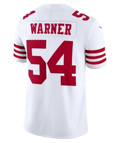 Fred Warner 54 San Francisco 49ers Vapor Limited Jersey - White