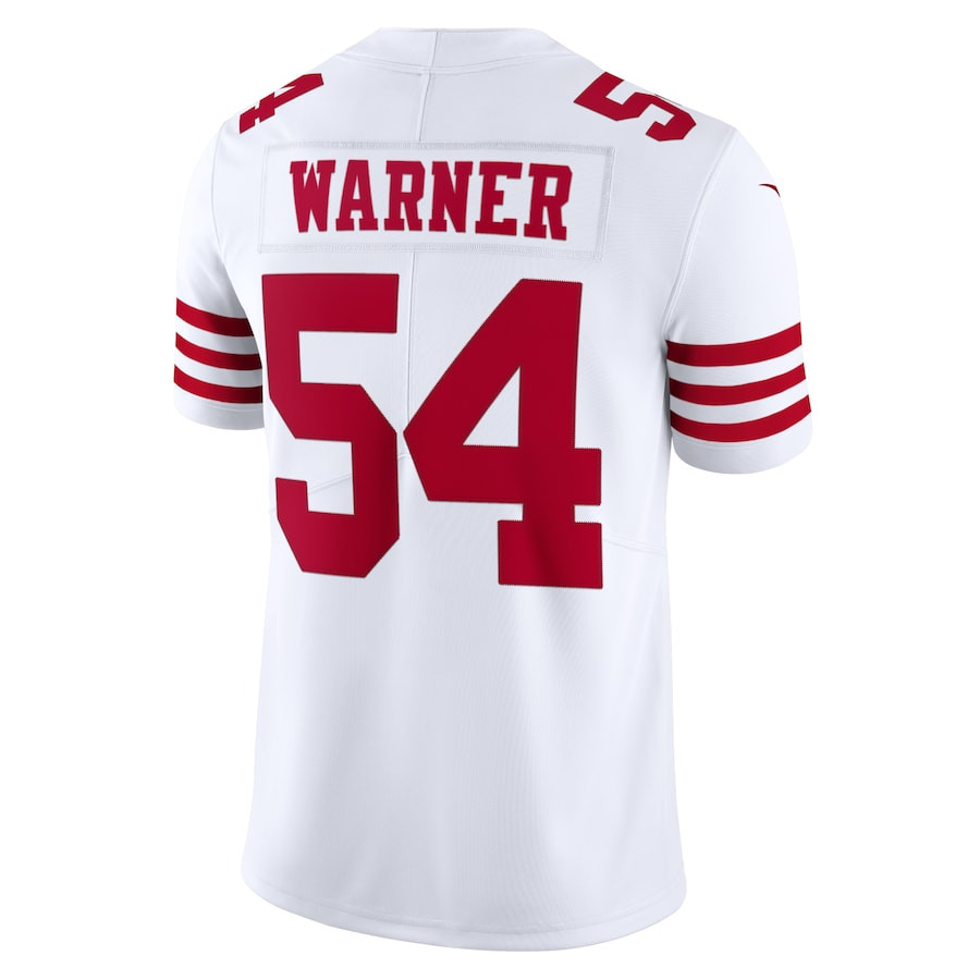 Fred Warner 54 San Francisco 49ers Vapor Limited Jersey - White