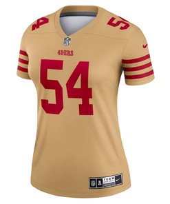 Fred Warner 54 San Francisco 49ers Women's Inverted Legend Jersey - Gold
